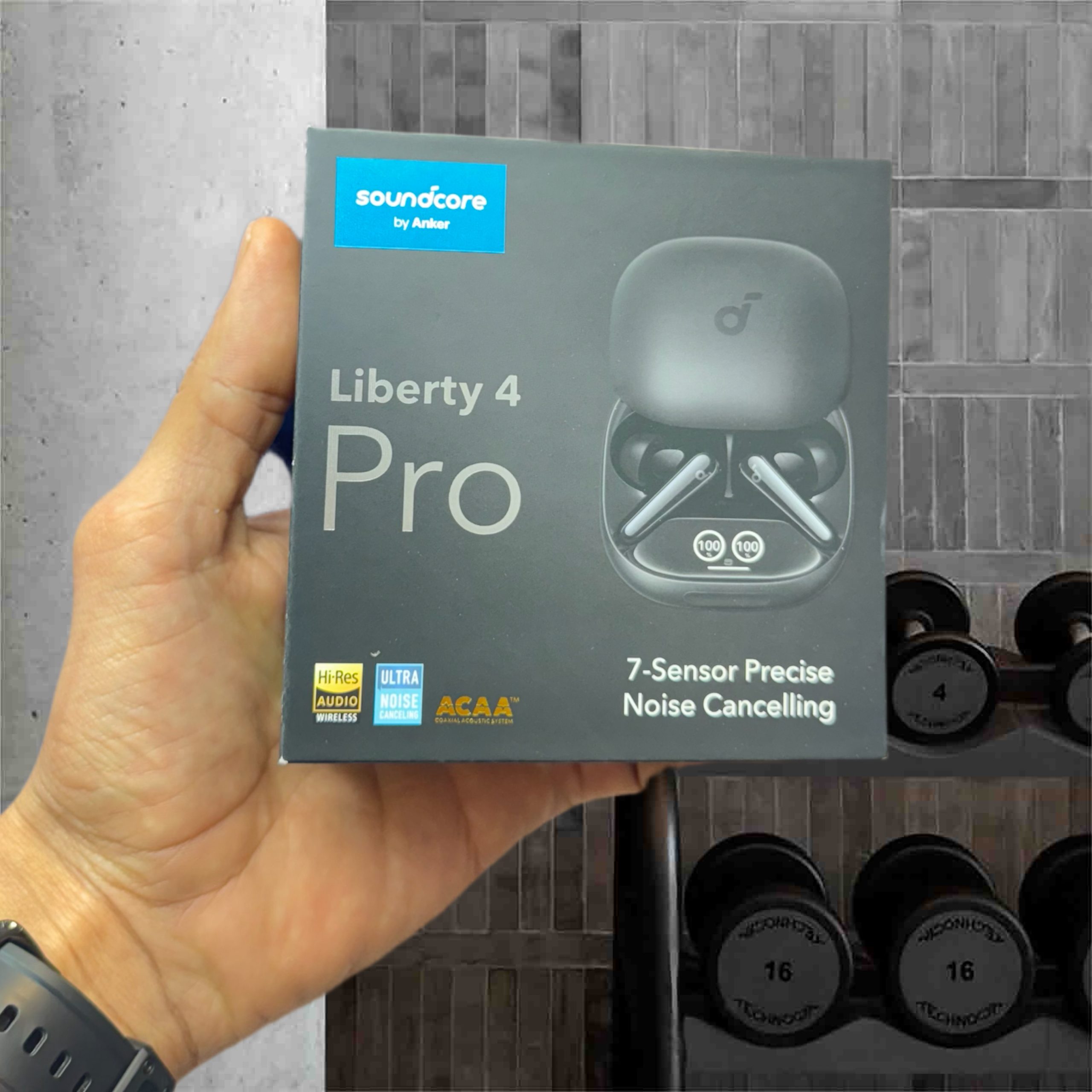 ایرپاد انکر مدل Sondcore Liberty 4 pro با 7 سنسور نویزکنسلینگ 2 ایرپاد انکر مدل Sondcore Liberty 4 pro با 7 سنسور نویزکنسلینگ
