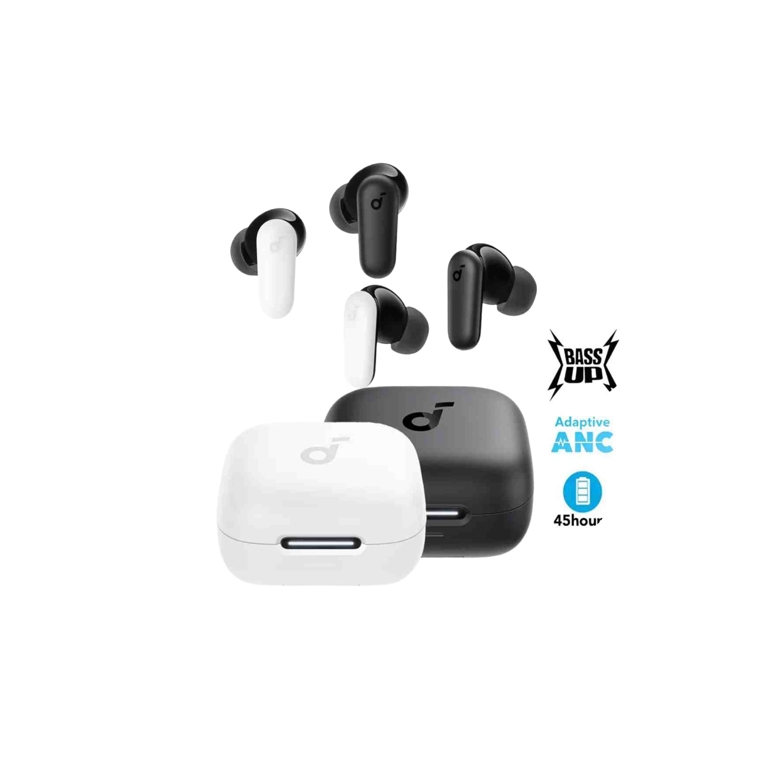 هندزفری بی سیم انکر مدل Soundcore R50i NC با کیس استند موبایل 4 هندزفری بی سیم انکر مدل Soundcore R50i NC  با کیس استند موبایل