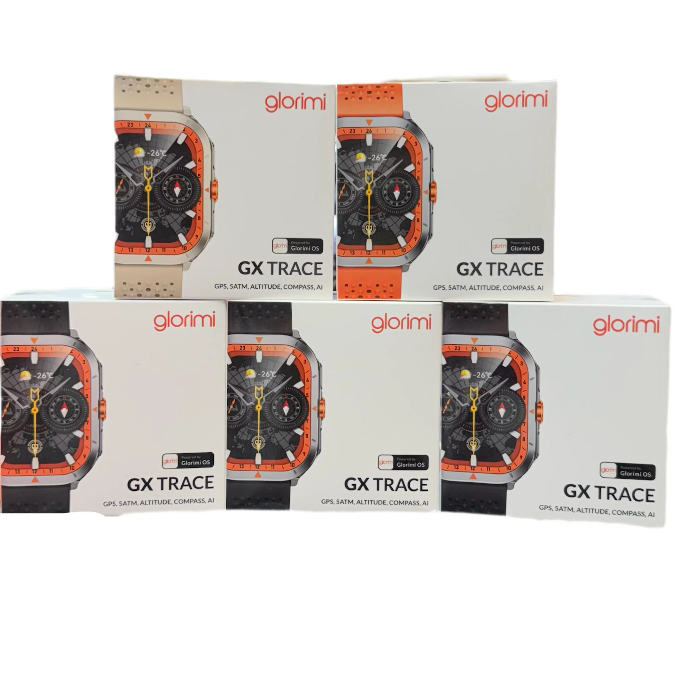 ساعت هوشمند گلوریمی Glorimi GX TRACE تولید سال 2025 10 ساعت هوشمند گلوریمی Glorimi GX TRACE تولید سال 2025