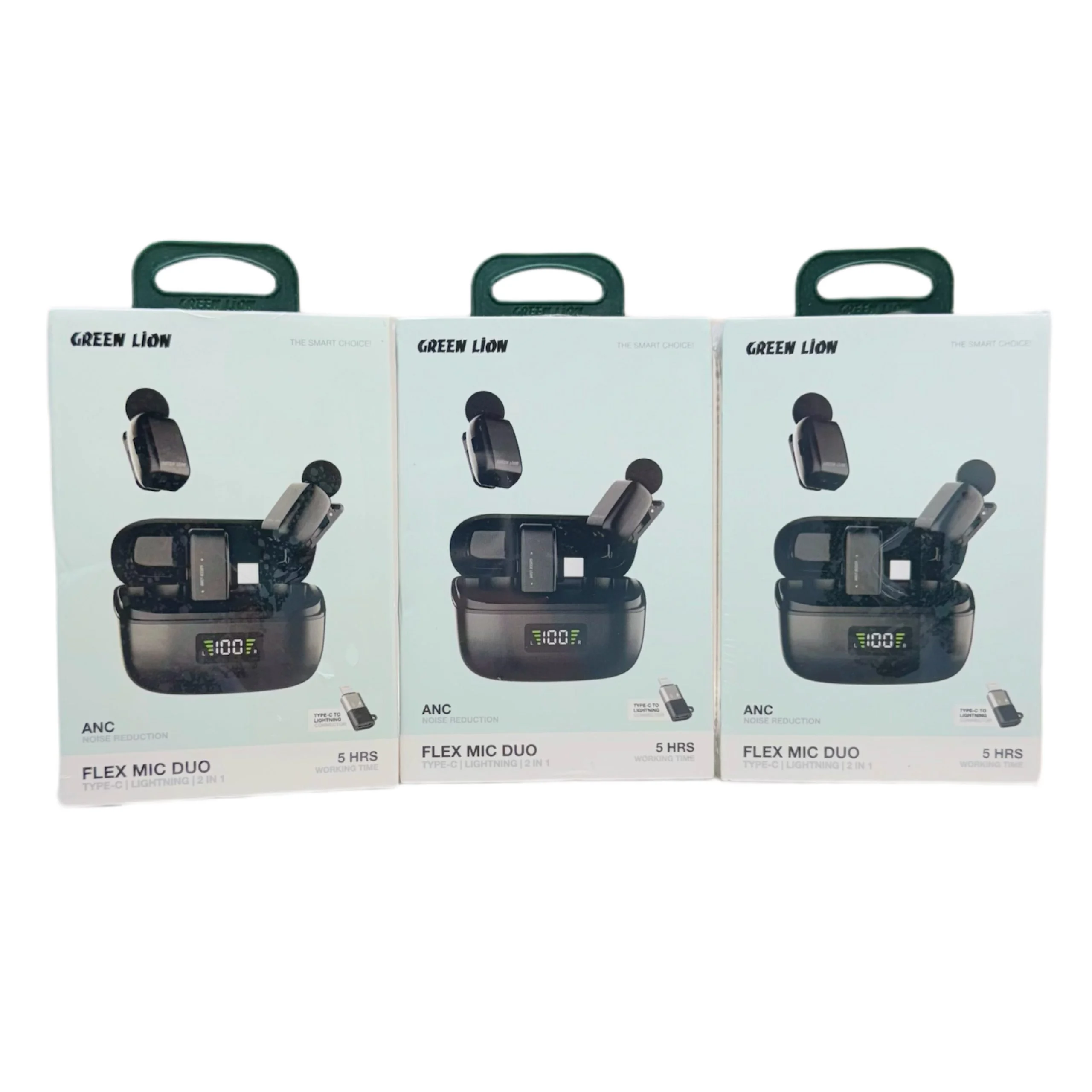 میکروفون یقه ای ۲تایی گرین لاین FLEX MIC DUO 4 میکروفون یقه ای ۲تایی گرین لاین FLEX MIC DUO